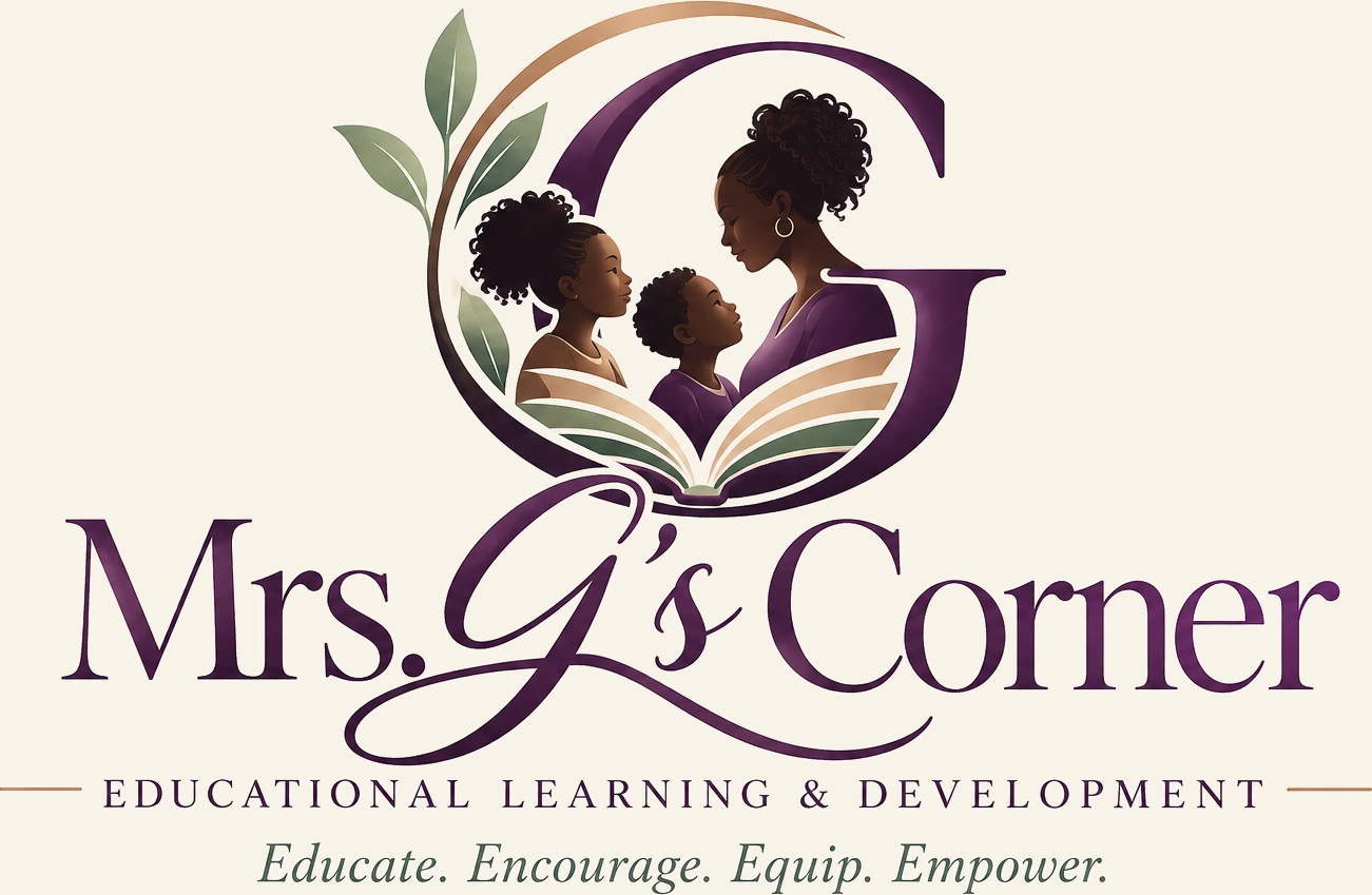 Mrs. G’s Corner — Educational Learning & Development